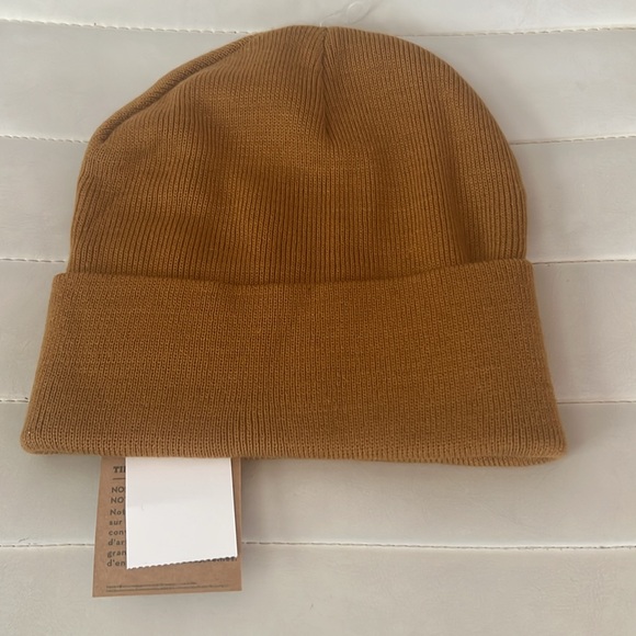 TIMBERLAND wheat color beanie NWT - Picture 2 of 3